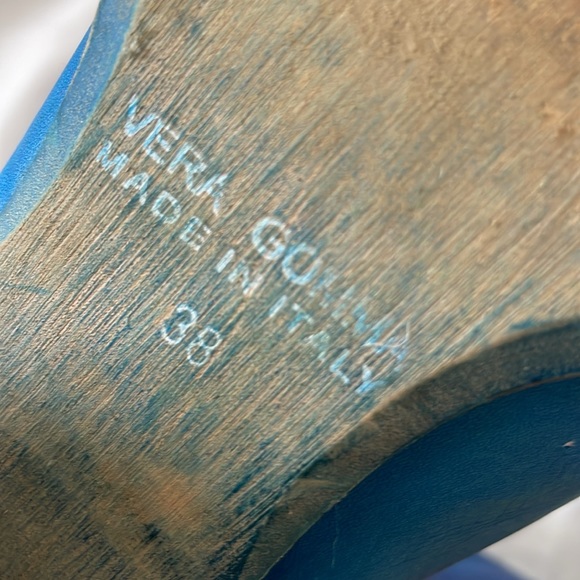 Cowboy boots leather blue - Picture 3 of 3